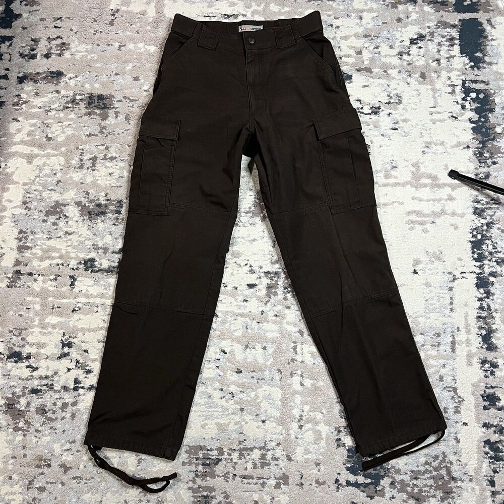 5.11 Tactical TDU Ripstop Cargo Brown Work Pants Trousers M 30x31 #74003-108